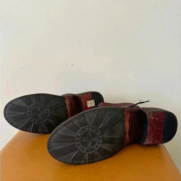 FIORENTINI+BAKER Polacchini
burgundy all Leather Ankle boots Men Size 39 - Picture 9 of 9